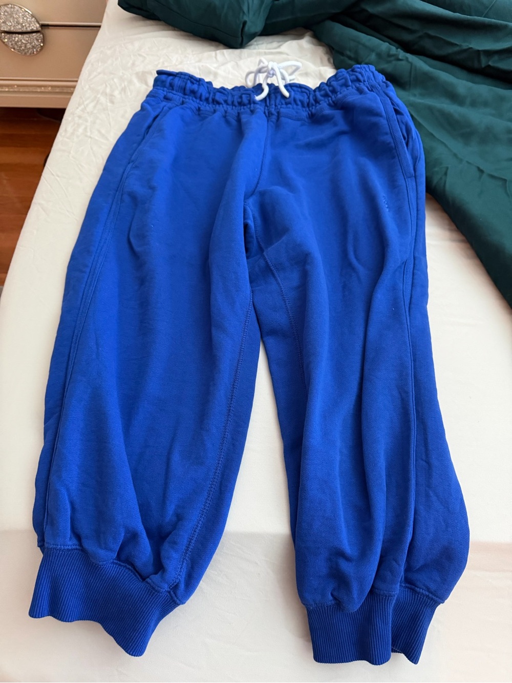 FP Movement by Free People flutter joggers with drawstring in Cobalt Blue